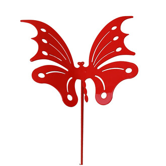 Deko Schmetterling rot