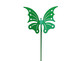 Deko Schmetterling grün