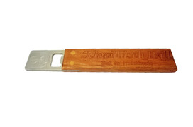 Flaschenöffner mit Langschild