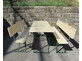 Biertischgarnitur mit Lehne