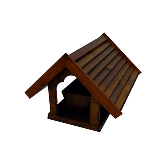 Vogelfutterhaus mit Futterspeicher