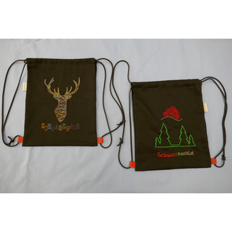 Beutelrucksack * Bollenhut *
