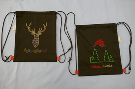Beutelrucksack * Bollenhut *