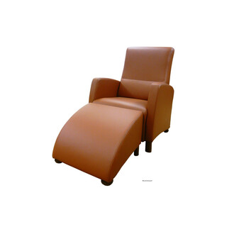 Sessel VAW 600 inkl. Hocker Ledersessel