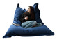 Multisitzsack blau