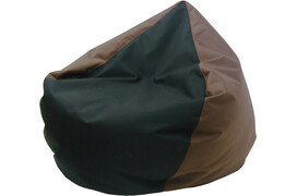 Sitzsack Henri braun/schwarz Zoom