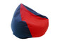 Sitzsack Henri blau/rot
